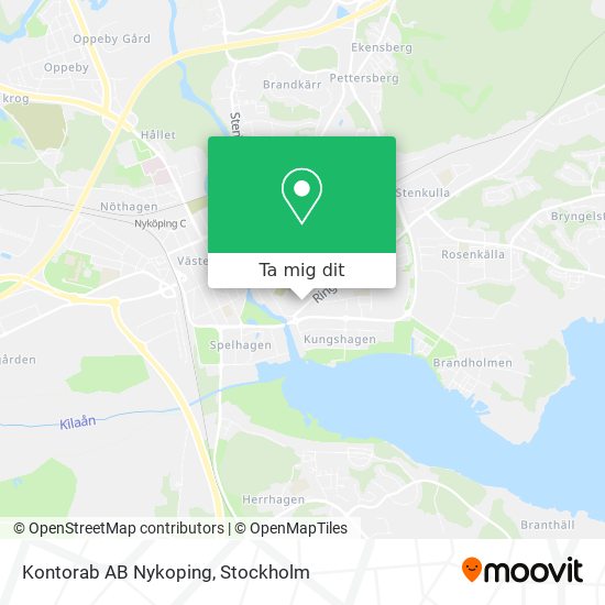 Kontorab AB Nykoping karta