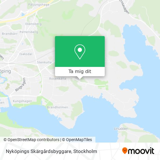 Nyköpings Skärgårdsbyggare karta