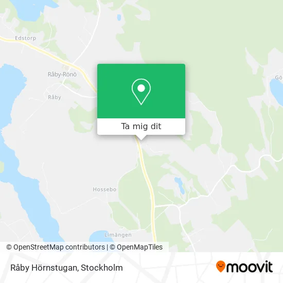 Råby Hörnstugan karta