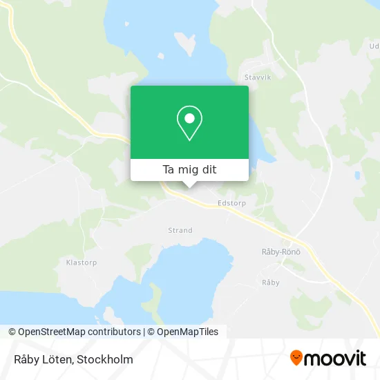 Råby Löten karta