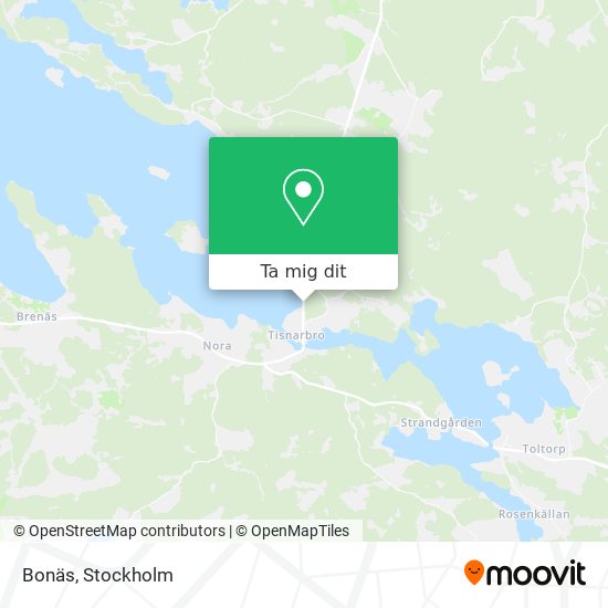 Bonäs karta