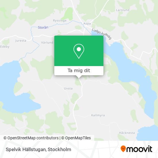 Spelvik Hällstugan karta