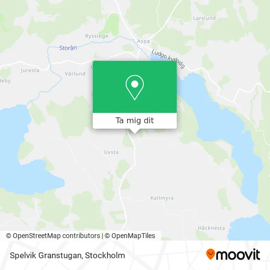 Spelvik Granstugan karta