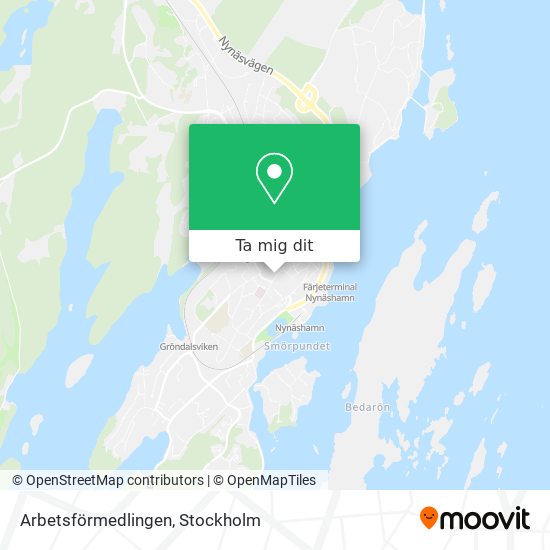 Arbetsförmedlingen karta