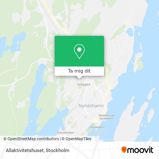 Allaktivitetshuset karta