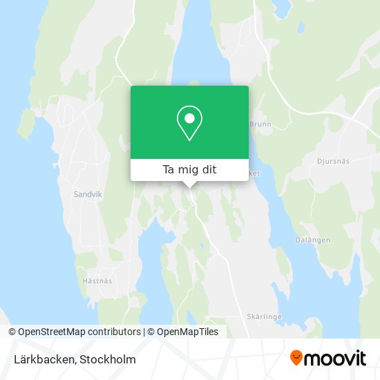 Lärkbacken karta