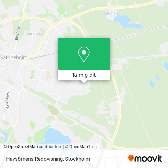 Havsörnens Redovisning karta