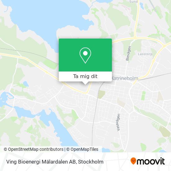 Ving Bioenergi Mälardalen AB karta