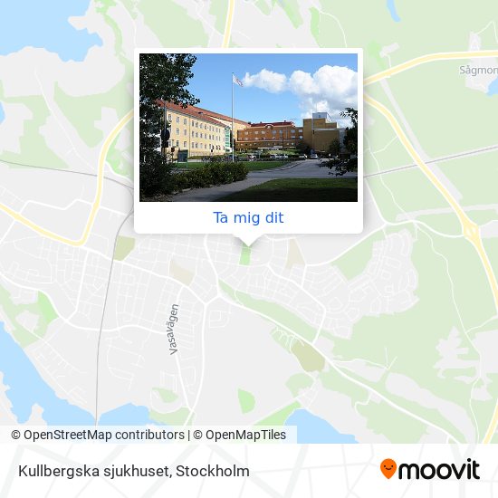 Kullbergska sjukhuset karta