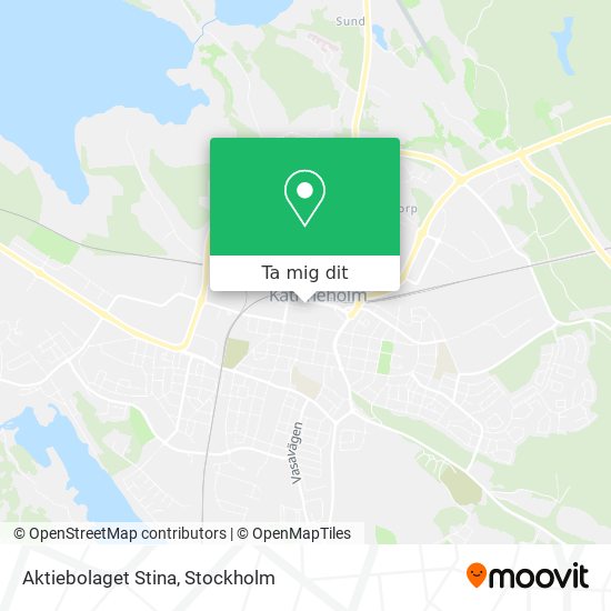 Aktiebolaget Stina karta