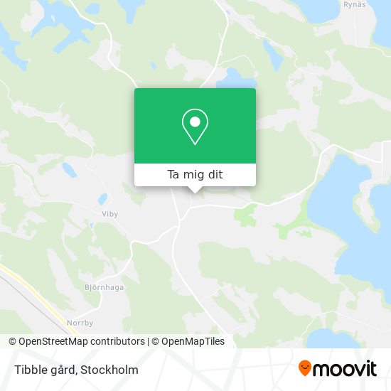 Tibble gård karta