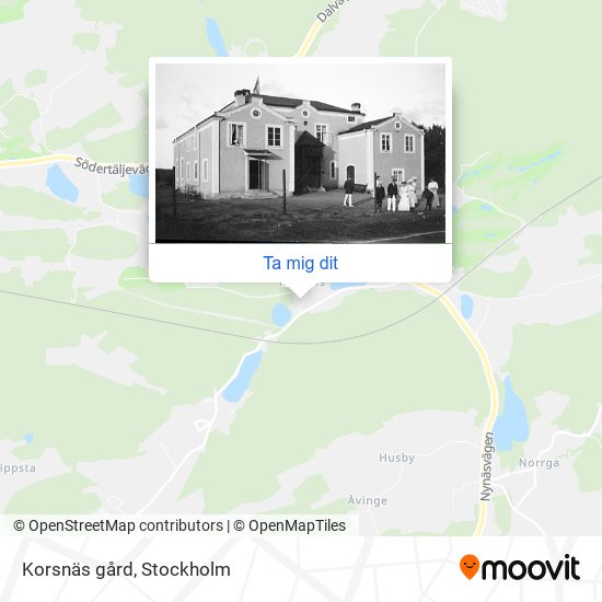 Korsnäs gård karta