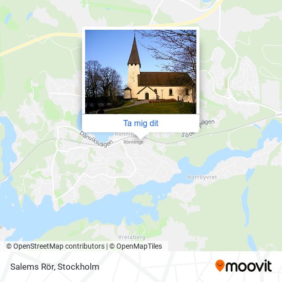 Salems Rör karta