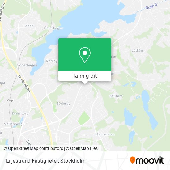 Liljestrand Fastigheter karta