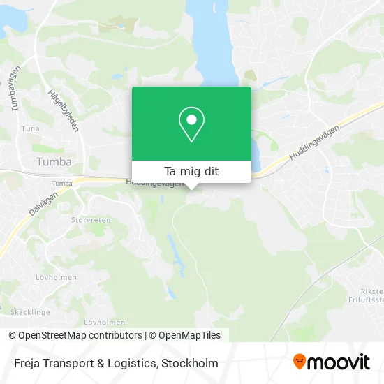 Freja Transport & Logistics karta