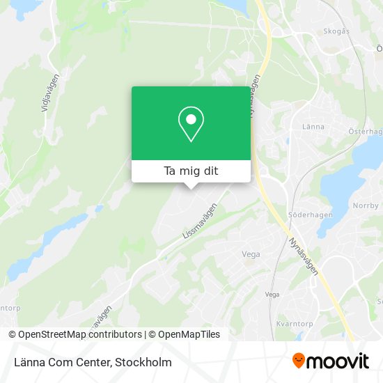 Länna Com Center karta