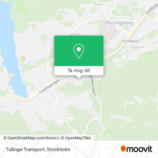 Tullinge Transport karta