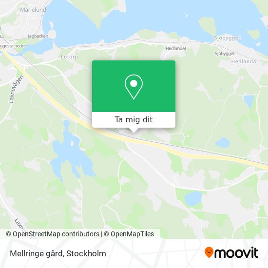 Mellringe gård karta