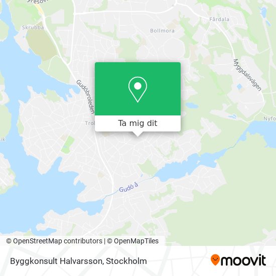 Byggkonsult Halvarsson karta