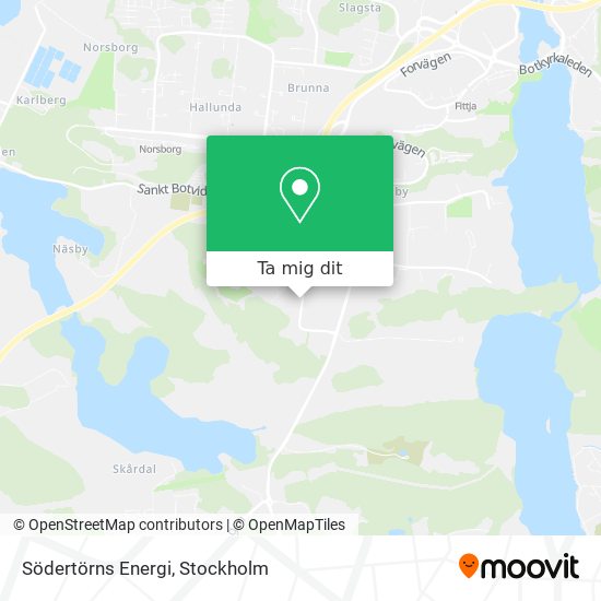 Södertörns Energi karta