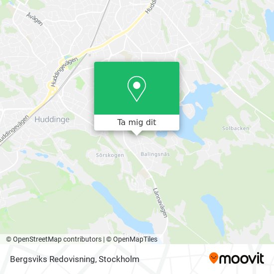 Bergsviks Redovisning karta