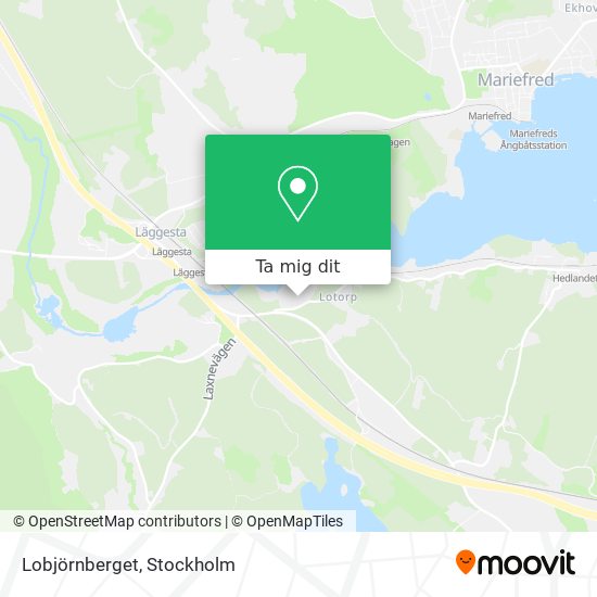 Lobjörnberget karta