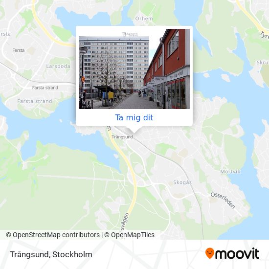 Trångsund karta