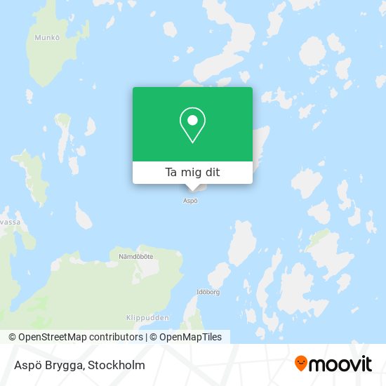 Aspö Brygga karta