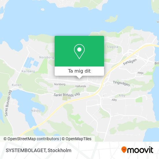 SYSTEMBOLAGET karta