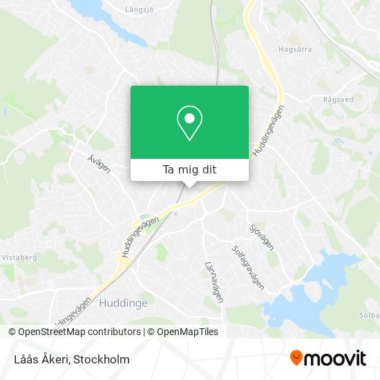 Låås Åkeri karta