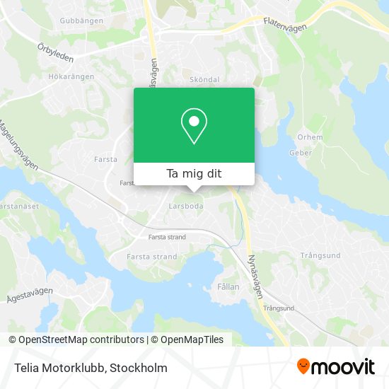 Telia Motorklubb karta