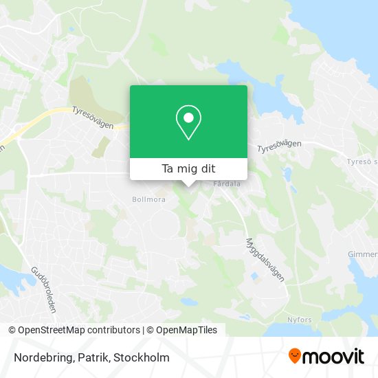 Nordebring, Patrik karta