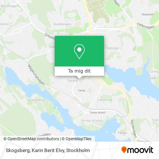 Skogsberg, Karin Berit Elvy karta