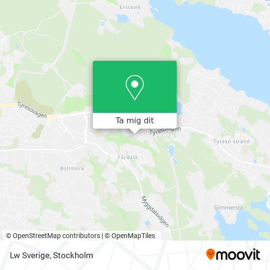 Lw Sverige karta