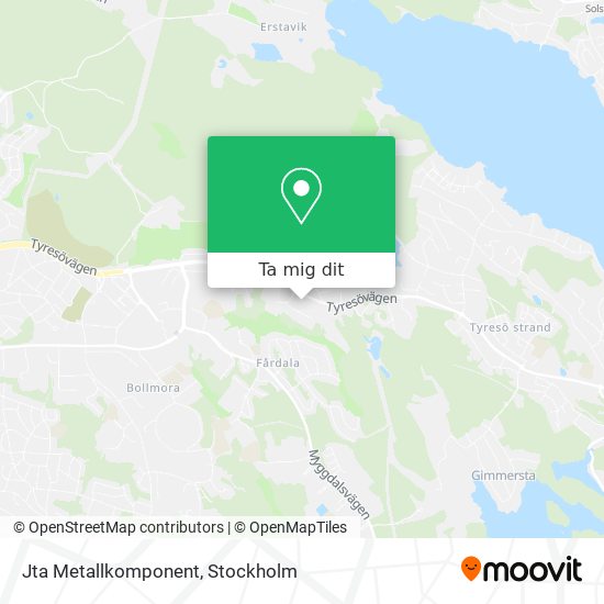 Jta Metallkomponent karta