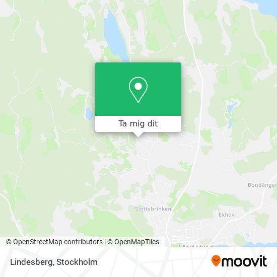 Lindesberg karta