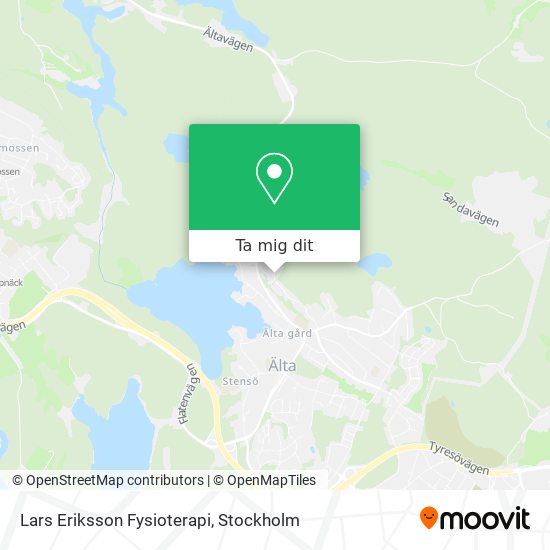 Lars Eriksson Fysioterapi karta