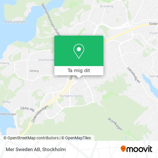 Mer Sweden AB karta