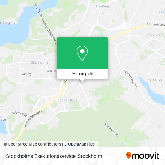 Stockholms Exekutionsservice karta