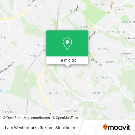 Lars Westermarks Reklam karta