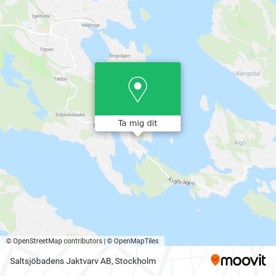 Saltsjöbadens Jaktvarv AB karta