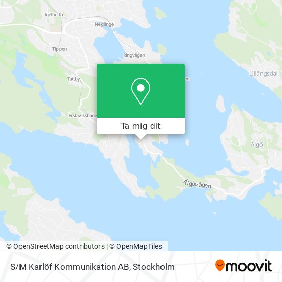 S/M Karlöf Kommunikation AB karta