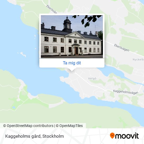 Kaggeholms gård karta