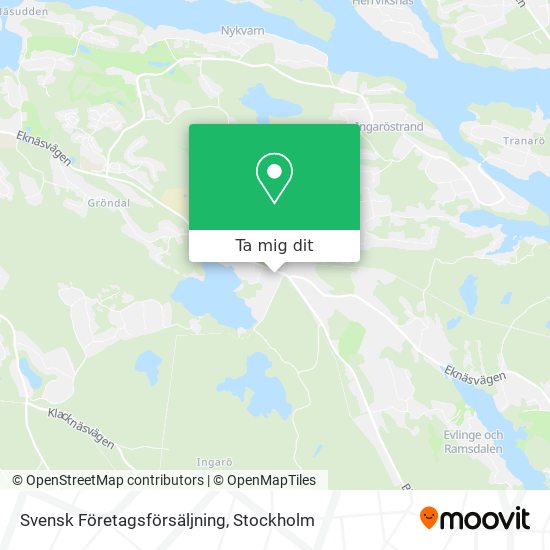 Svensk Företagsförsäljning karta