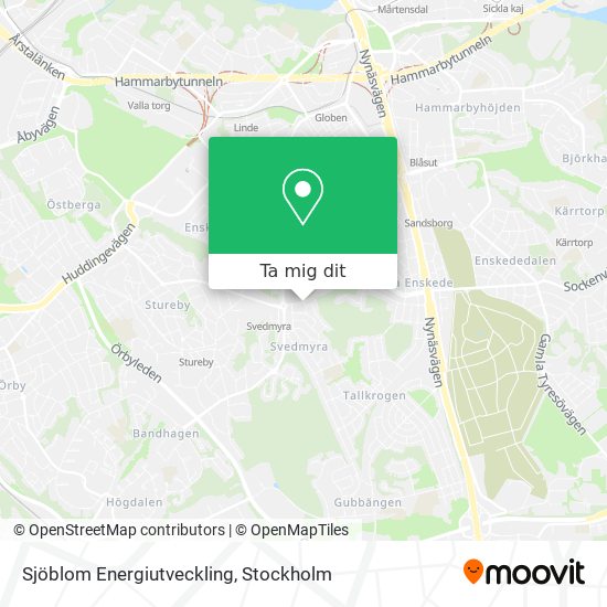 Sjöblom Energiutveckling karta