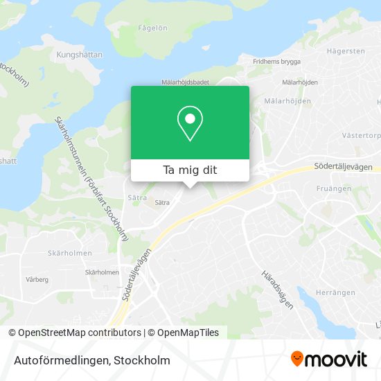 Autoförmedlingen karta