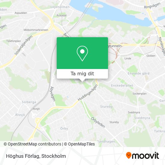 Höghus Förlag karta