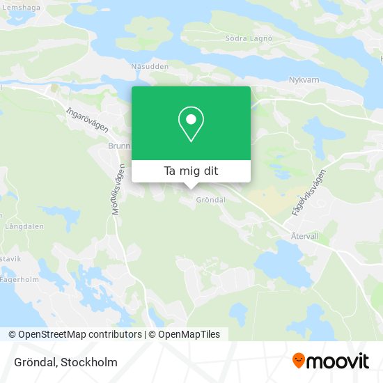 Gröndal karta