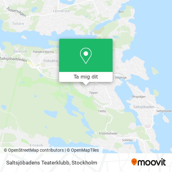 Saltsjöbadens Teaterklubb karta