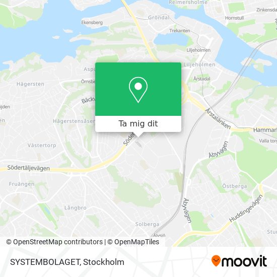 SYSTEMBOLAGET karta